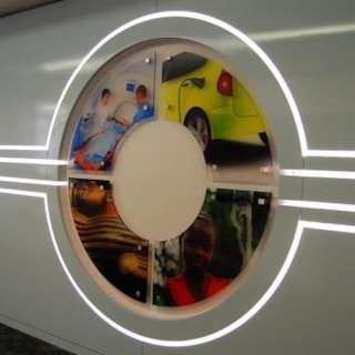 ACR048 - Custom Acrylic Display for Interior Design