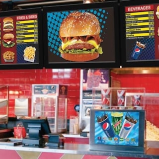 MENU007 - Custom Menu Sign for Restaurant