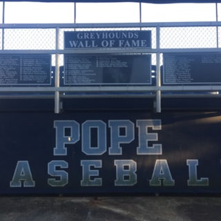 Pope High School Baseball Signs