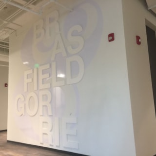 Black and White Wall Signs