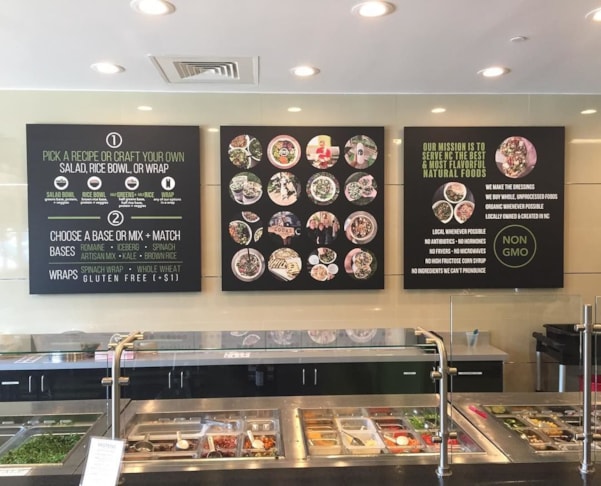 Menu Signs & Price List Signage