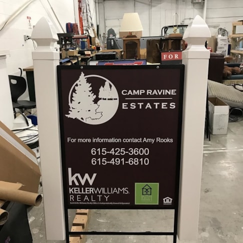 Real Estate Sign Frames