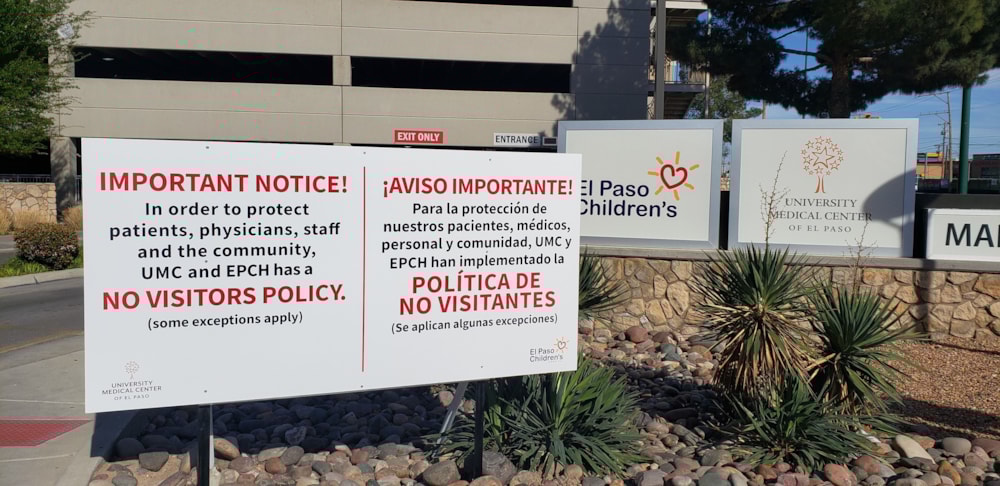 Health and Hygiene Signage