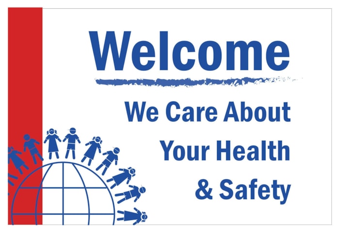 Health and Hygiene Signage