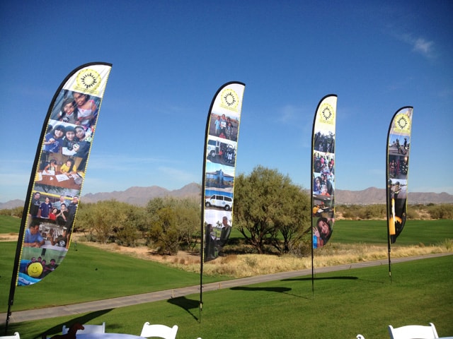 Golf Flutter Flag Banner