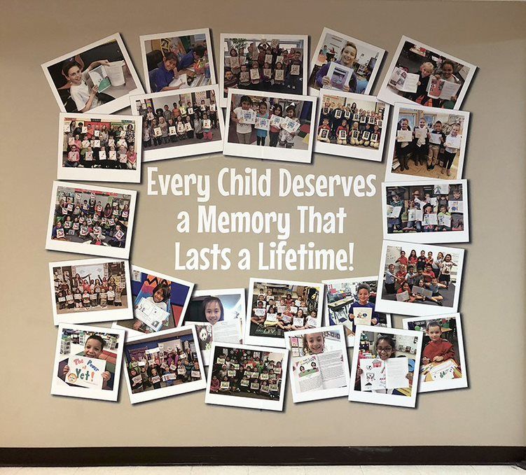 School Recognition Wall Display