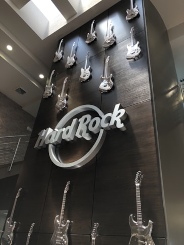 3D Signs & Dimensional Letters & Logos for Hard Rock Cafe
