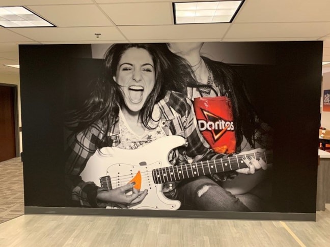Wall Graphic for Doritos