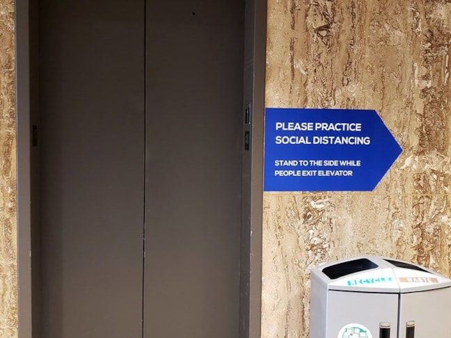 Safety Notice for Elevator