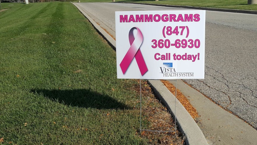 Healthcare Yard Signs