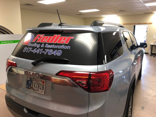 Vehicle Window Decals, Graphics & Lettering