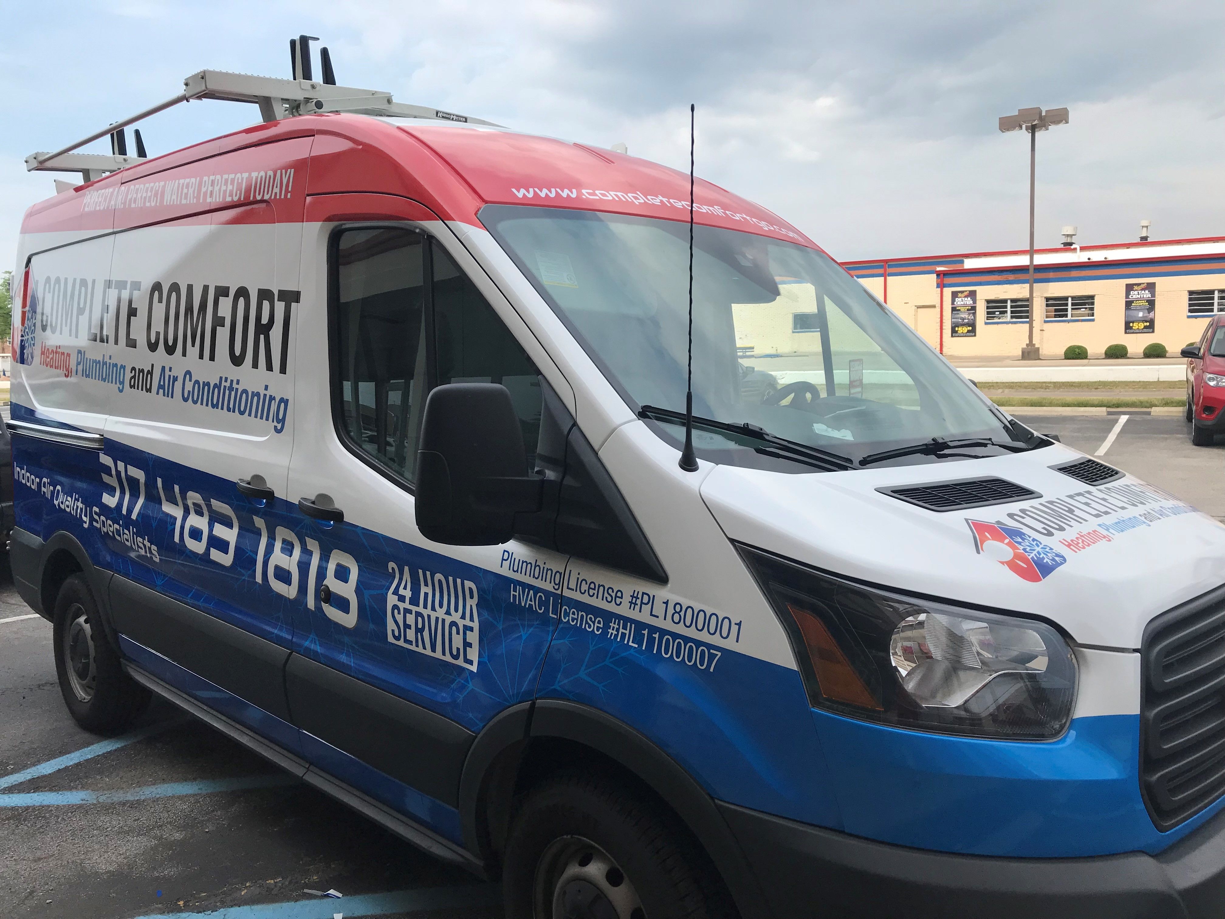 Full Van Wrap for Complete Comfort in Greenwood,IN