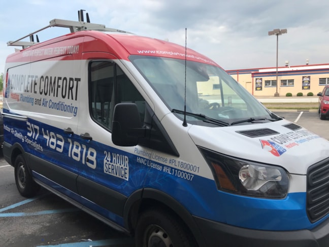 Full Van Wrap for Complete Comfort in Greenwood,IN