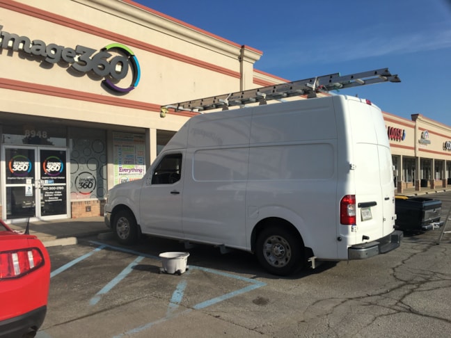Full Van Wrap for Glass Guru in Greenwood, IN