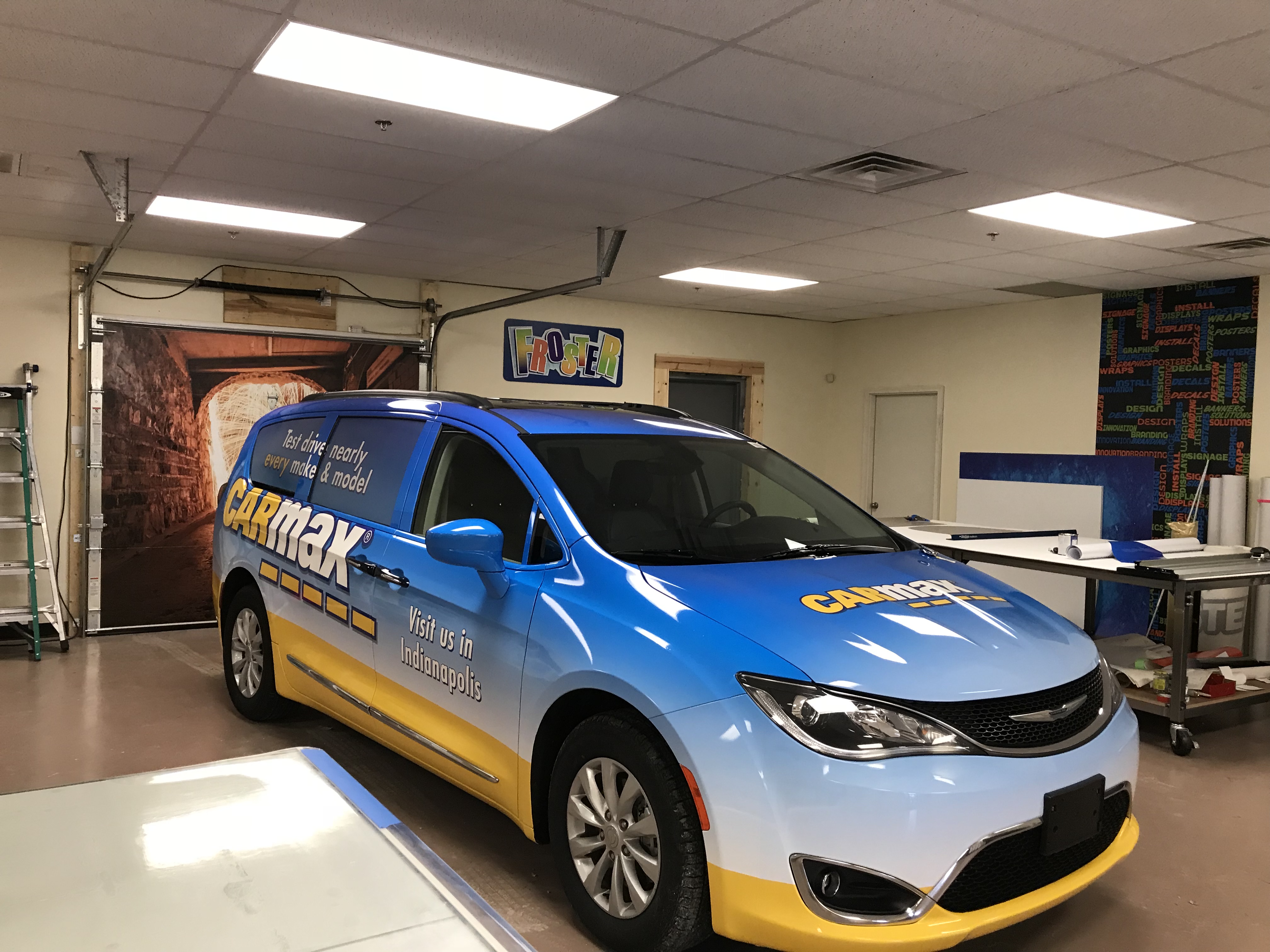 Full Vehicle Wrap for Carmax in Indianapolis, IN