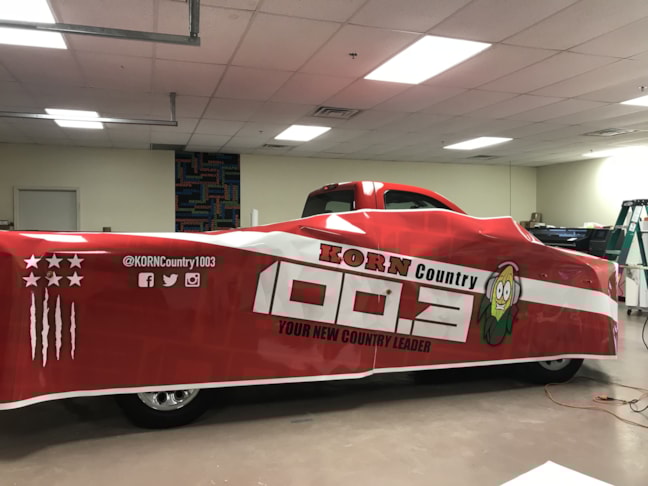 Full Vehicle Wrap for Korn Country 100.3 in Franklin,IN