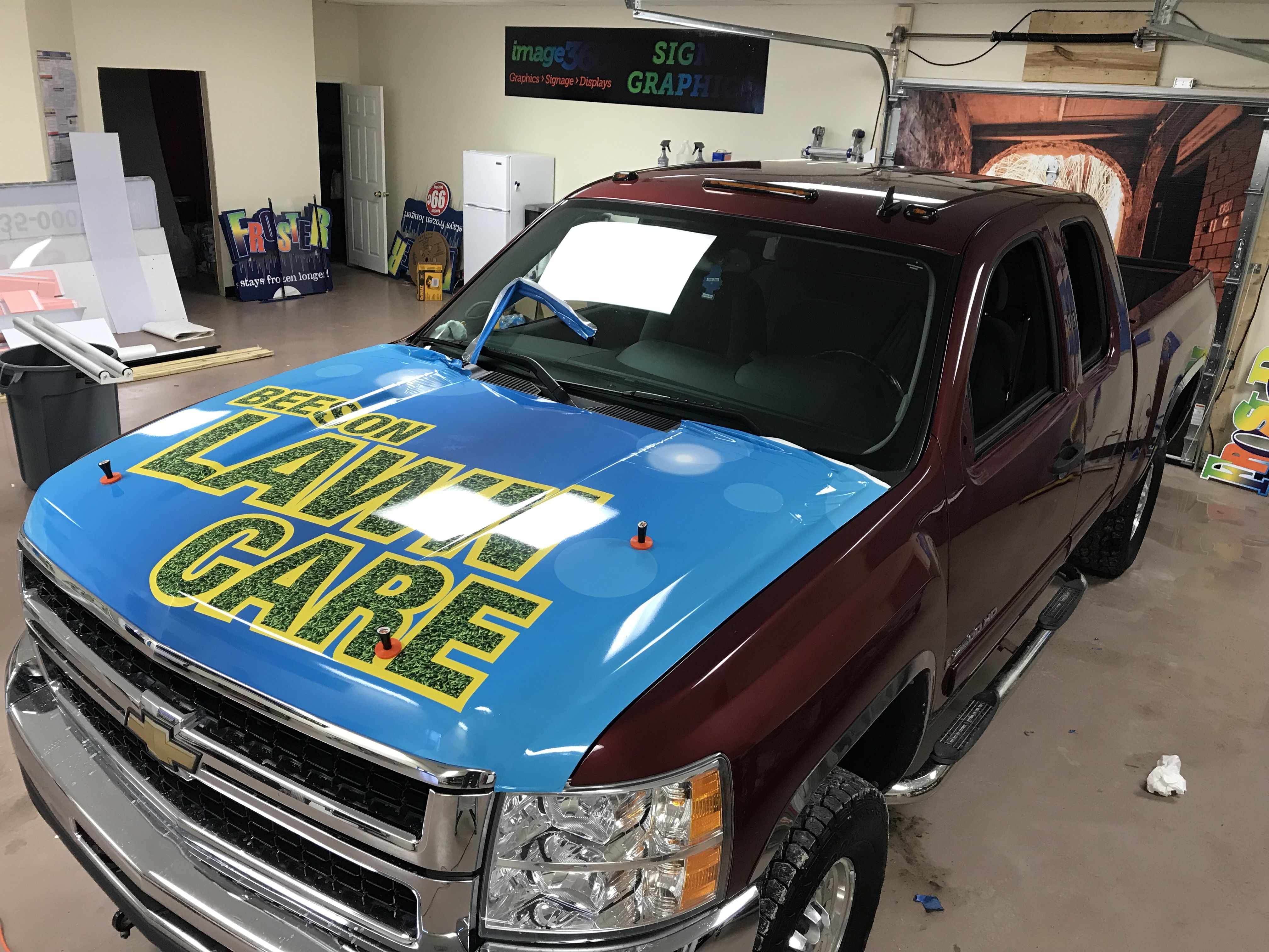 Full Vehicle Wrap for Beeson Lawn Care in Greenwood IN