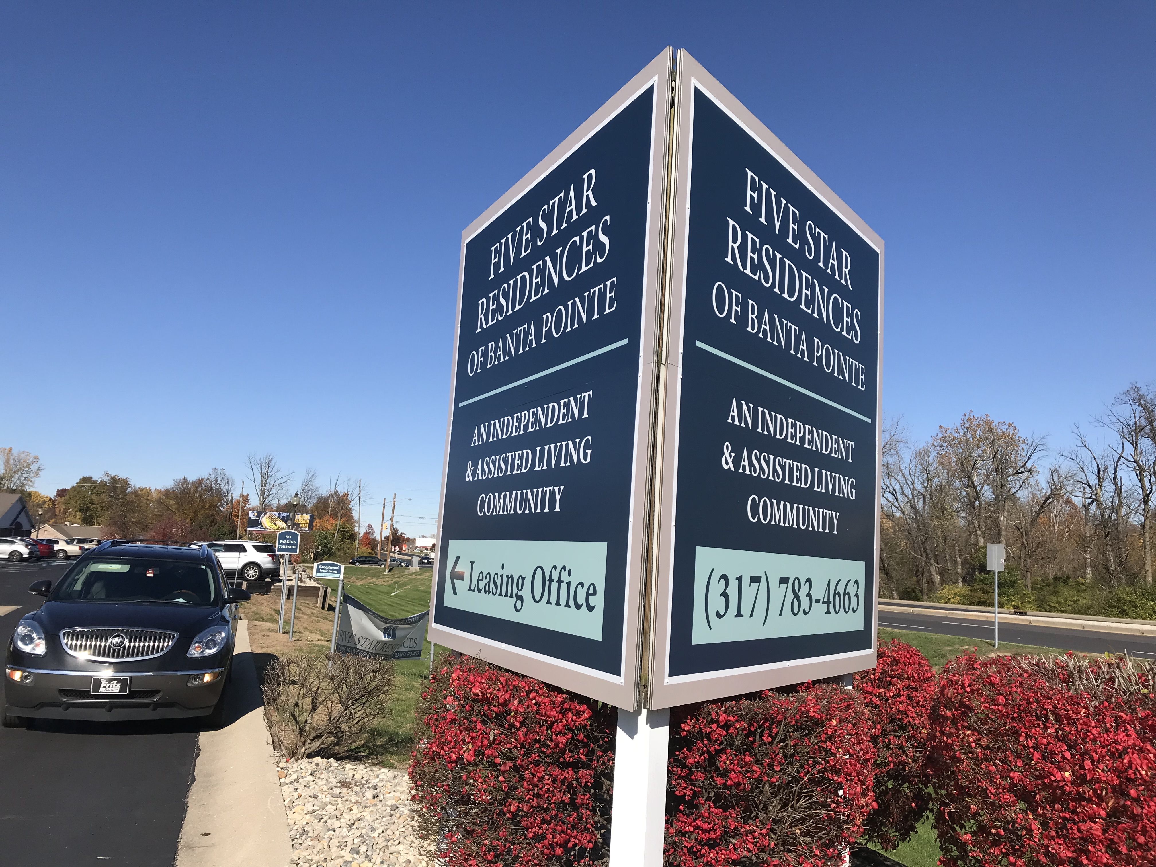Metal Signs in Five Star Residences in Indianapolis,IN