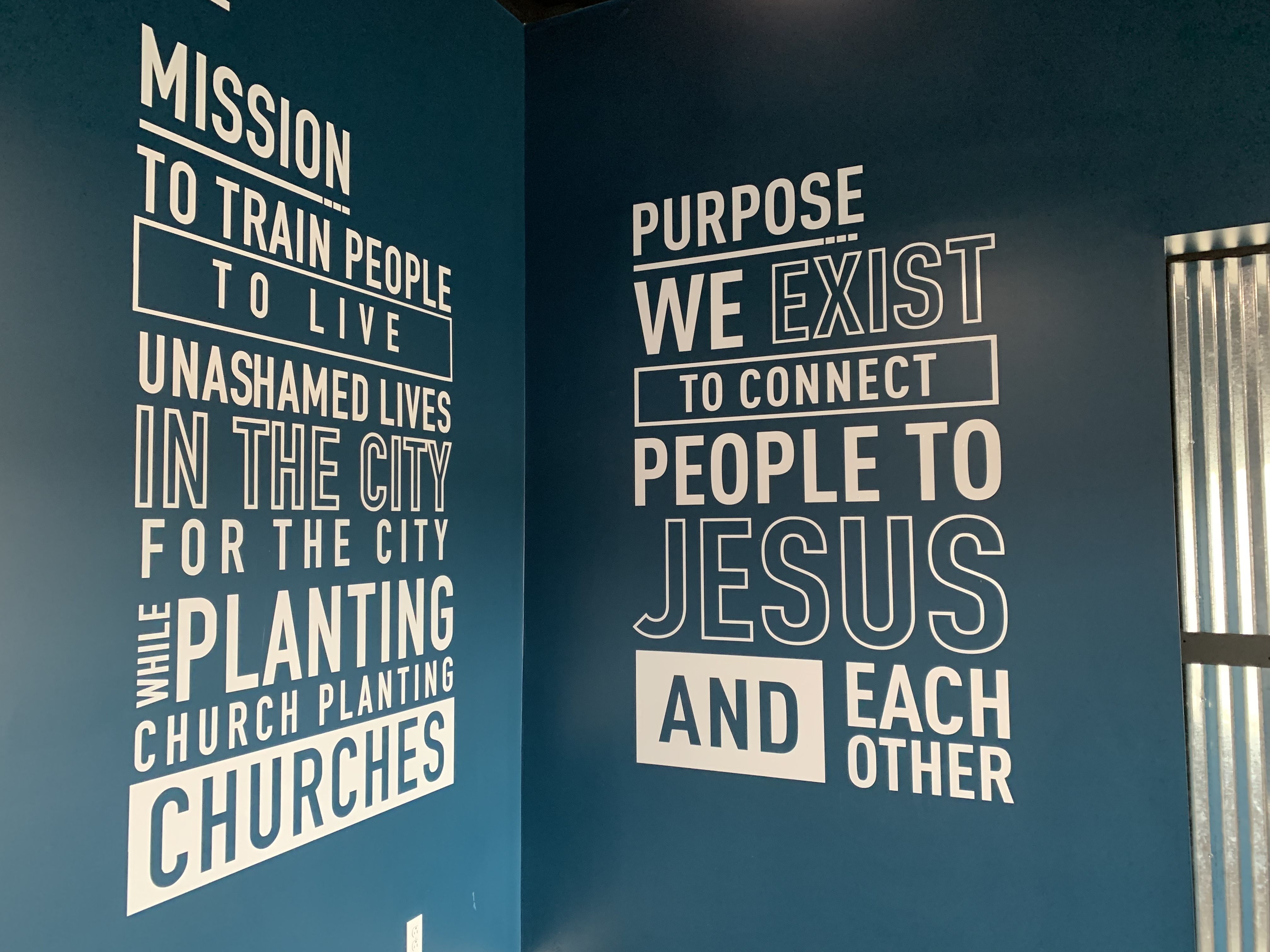 Wal Graphics for CityLife Church in Greenwood IN