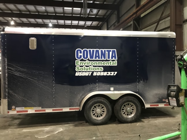 Vehicle Decals for Covanta Environmental Solution in Indianapolis, IN 