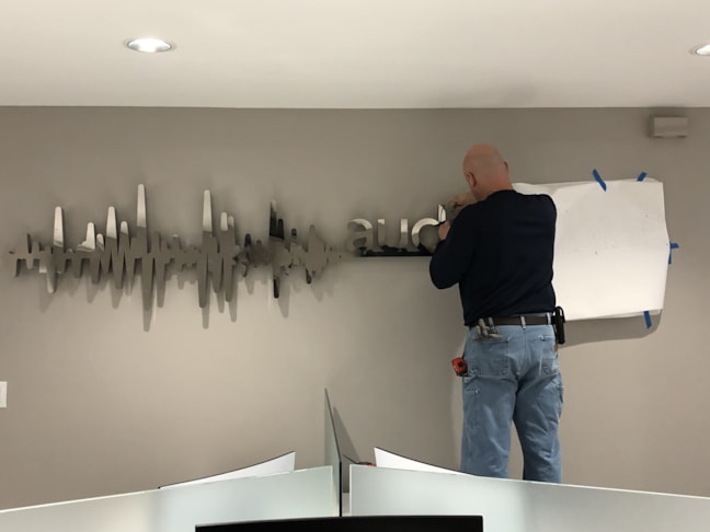 Backlit Letters, Signs for audiochuck in Indianapolis