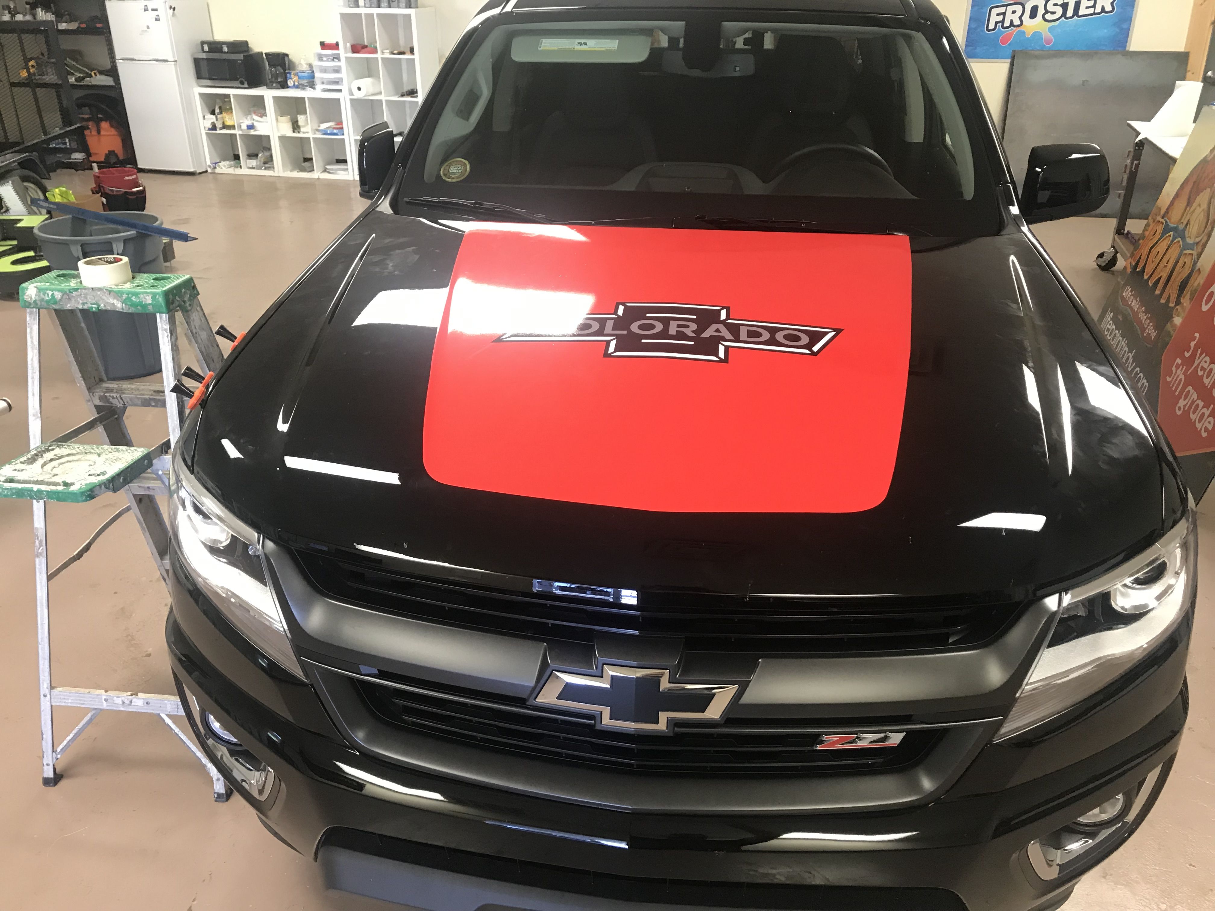 Partial Vehicle Wrap, decals