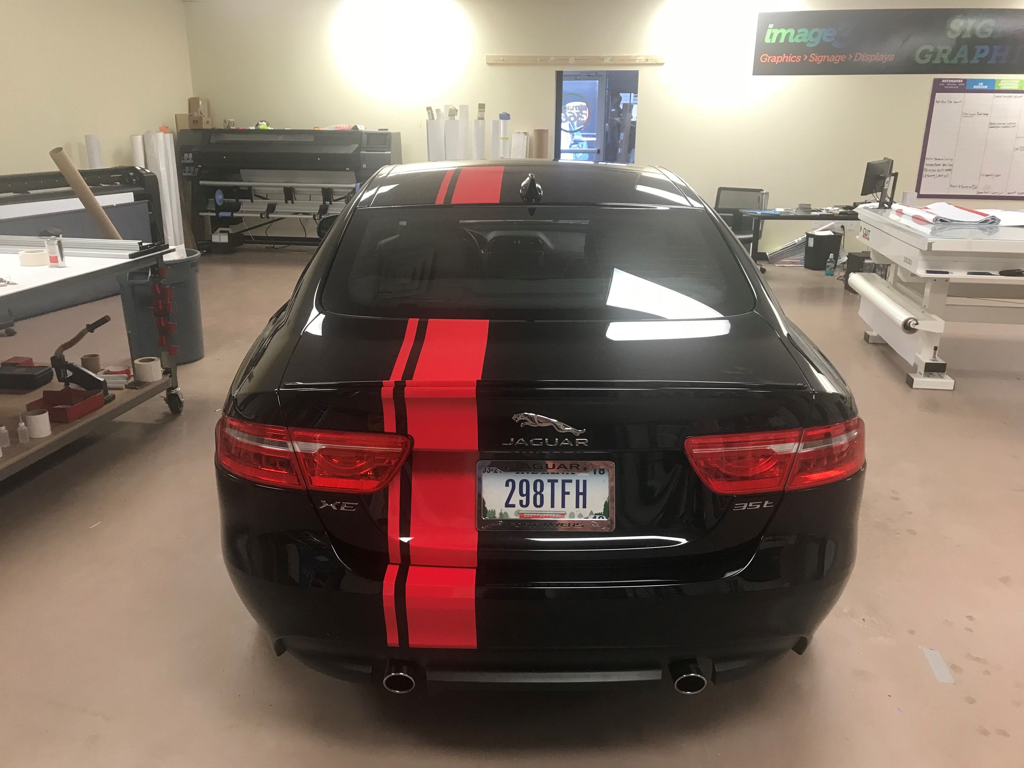 Partial Wrap for Jaguar in Indianapolis,IN