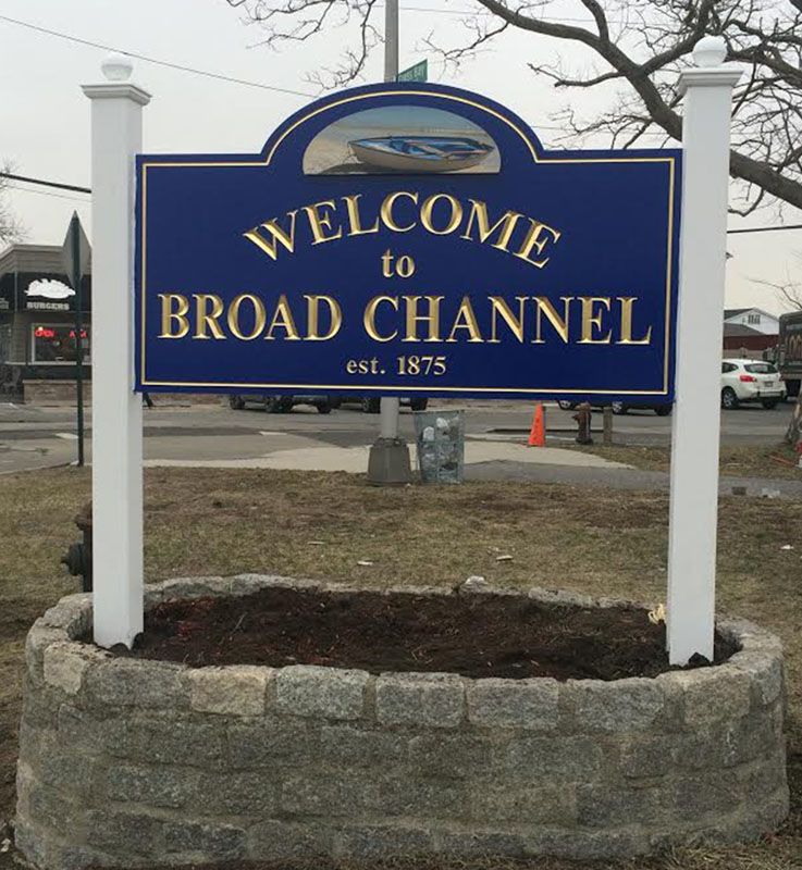 Broad Channel Sign