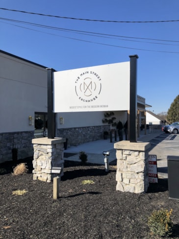 The Main Street Exhange_ post and panel_139625