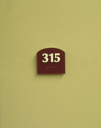 ADA and Wayfinding room identification