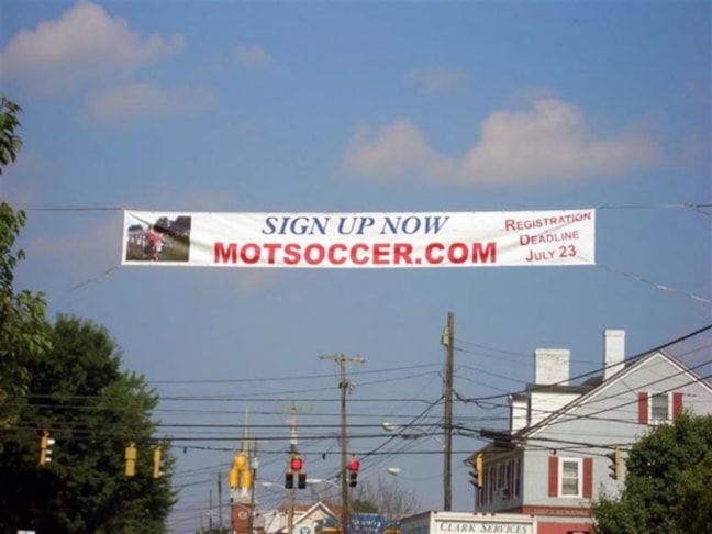 Digitally printed Vinyl billboard and custom installation