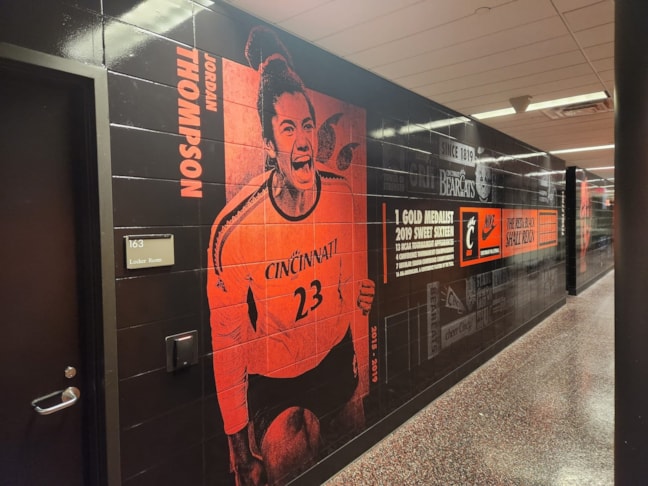 University of Cincinnati Wall Murals & Graphics