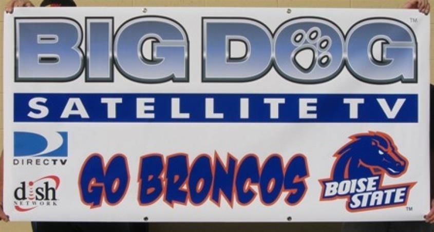 Full color digitally printed banner on vinyl