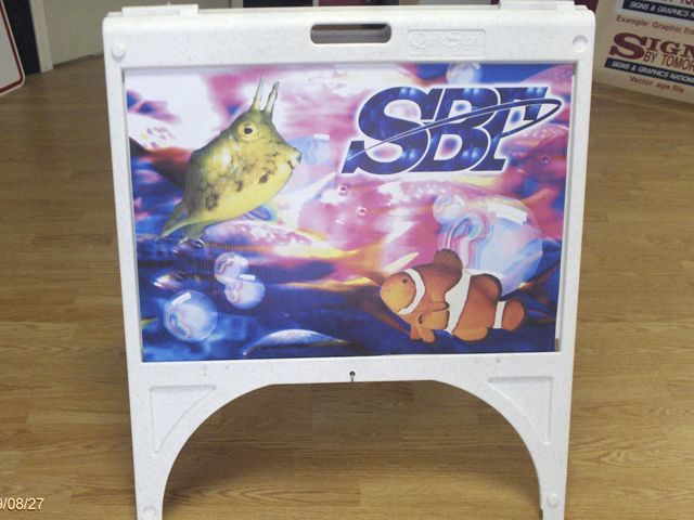 A-Frame - Changeable/removable inserts for a quick and easy way to advertise