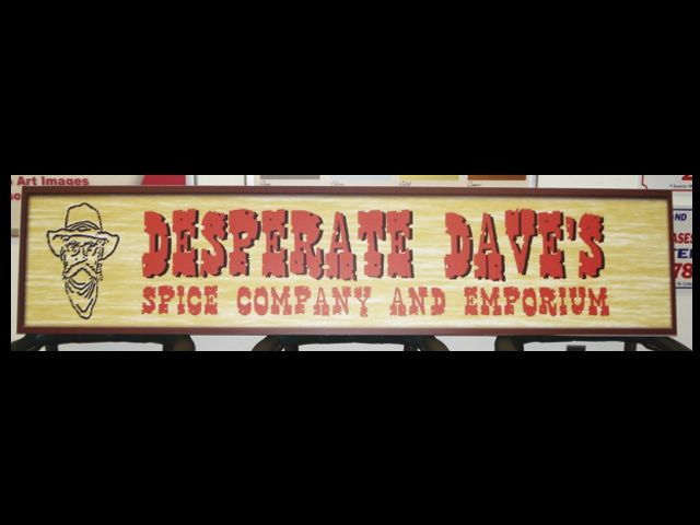 Store Front Sign - Full color graphics on dibond