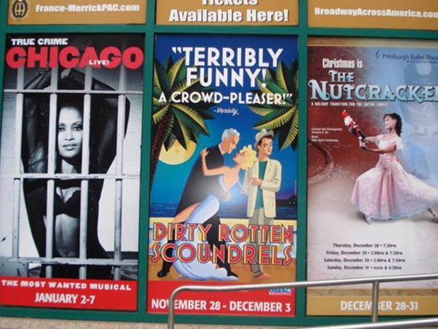 Window prints applied to Hippodrome Theater