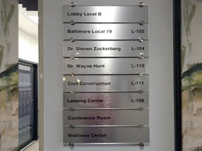 Interior Signage & Indoor Signs | Property Management