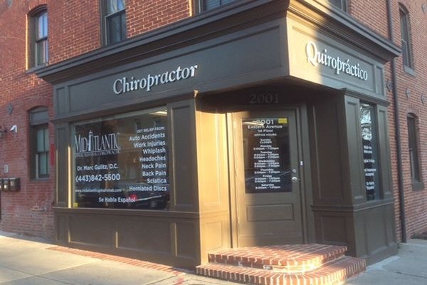 3D Signs & Dimensional Letters & Logos for Mid-Atlantic Spinal Rehab and Chiropractic in Baltimore, MD