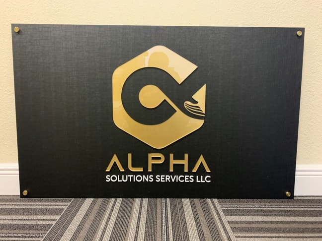 3D Signs & Dimensional Letters & Logos | Placa para Lobby 