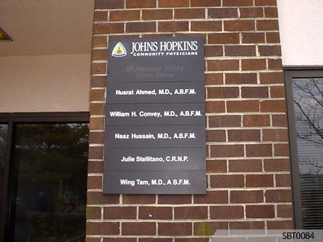 Directory and Wayfinding Signage