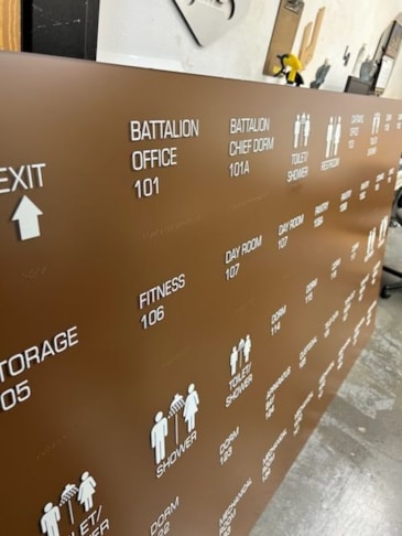 Fire Department ADA Signs