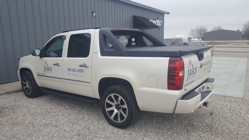 Vehicle Window Decals, Graphics & Lettering