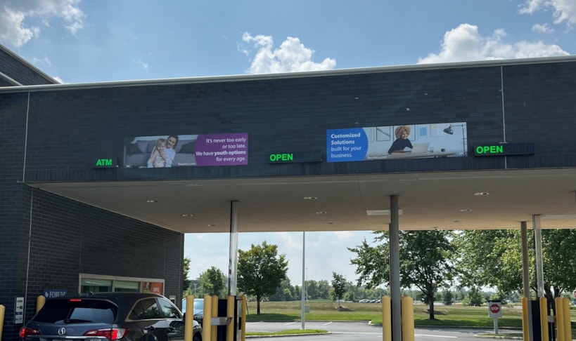 Display Boards | Bank Signs & Credit Union Signs