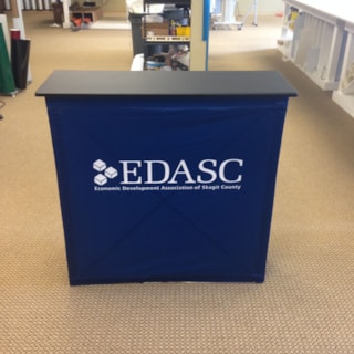 - Tradeshow Displays - Pop-Up Counter - Economical Development Association of Skagit County - Mount Vernon, WA