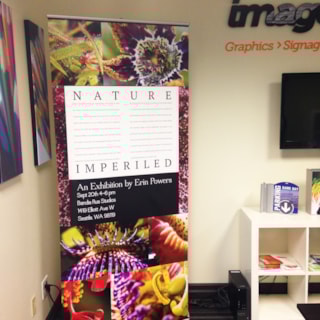- Tradeshow Display - Retractable Banner - Erin Powers Photography - Seattle, WA
