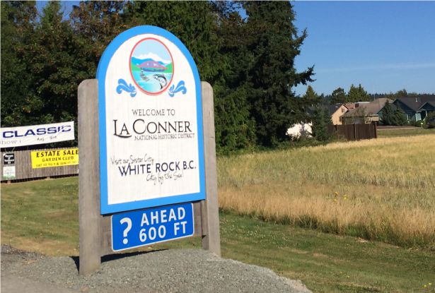  - Architectural Signage - Sandblasted Sign - City of LaConner - LaConner, WA