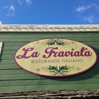 - Rigid Signage - Business Sign - La Traviata - La Conner, Wa