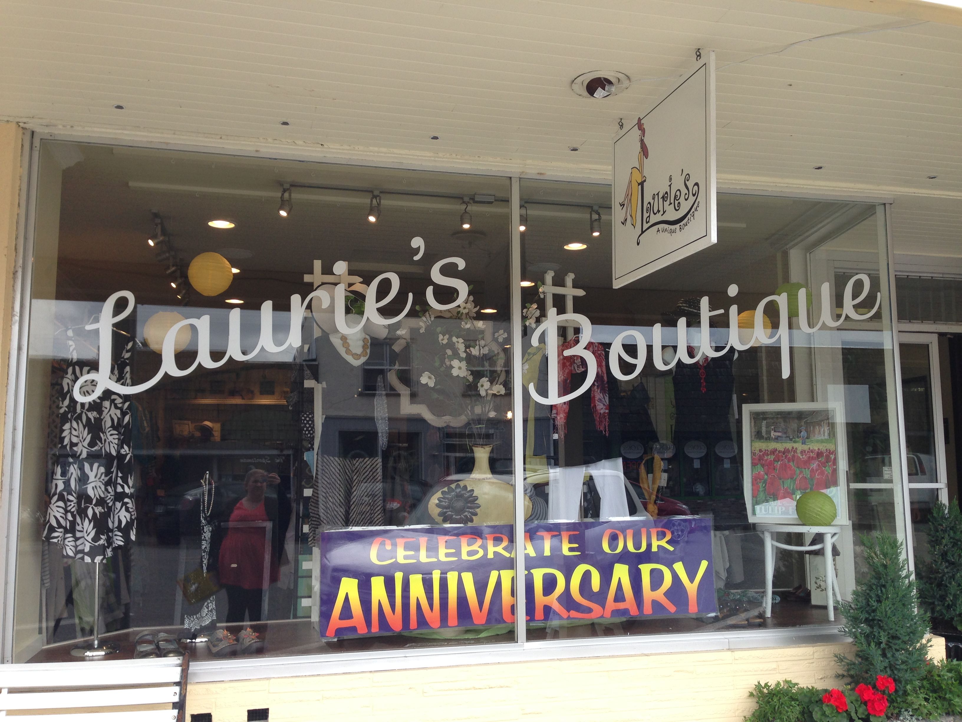  - Window Graphics - Cut Vinyl - Laurie