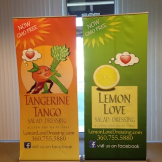 - Banners - Retractable Banners - Lemon Love - Burlington, Wa