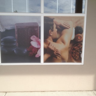 - Custom Graphics - Window Graphics - Massage Arts Studio - Burlington, WA